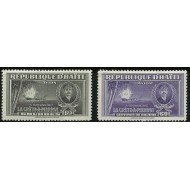 MI1/BA2 Haití Aério 22/23  40 aniv. de la destrucción  de La crête à Pierrot MNH