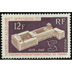 MI1 Nueva Caledonia New Caledonia Nº 363 1969 MI1 Nueva Caledonia New Caledonia Nº 363 1969