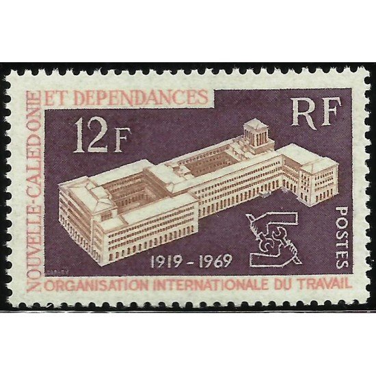 MI1 Nueva Caledonia New Caledonia Nº 363 1969 MI1 Nueva Caledonia New Caledonia Nº 363 1969
