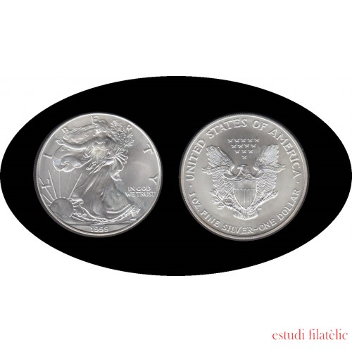 Estados unidos United States Onza de plata 1 $ 1999 Liberty