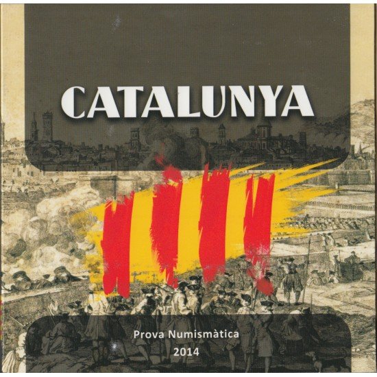 Catalunya Cartera Euros en prueba 2014 Tricentenari 1714-2014