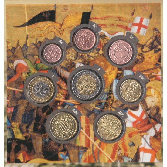 Catalunya Cartera Euros en prueba 2014 Tricentenari 1714-2014