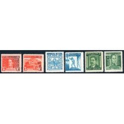 MI2/CIN/VAR2 Cuba A- 24/29 1937 Asociación de escritores y artistas americanos MNH MI2/CIN/VAR2 Cuba A- 24/29 1937 Asociación de escritores y artistas americanos MNH