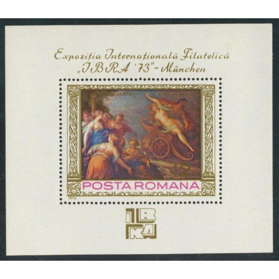 PI1 Rumanía Romania Nº 105 HB 1973 MNH PI1 Rumanía Romania Nº 105 HB 1973 MNH