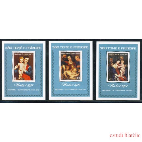 PI1 Santo Tomás y Príncipe HB 471/73  1977  MNH