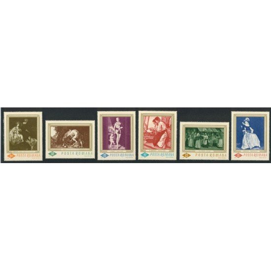 PI1 Rumanía Romania Nº 2286/91 1967 MNH PI1 Rumanía Romania Nº 2286/91 1967 MNH