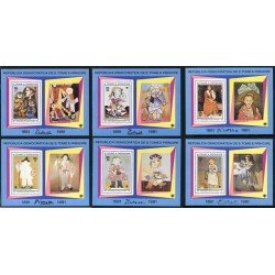 PI1 Santo Tomás y Príncipe Nº 649/52 + A 22/23 HB 1981 MNH PI1 Santo Tomás y Príncipe Nº 649/52 + A 22/23 HB 1981 MNH