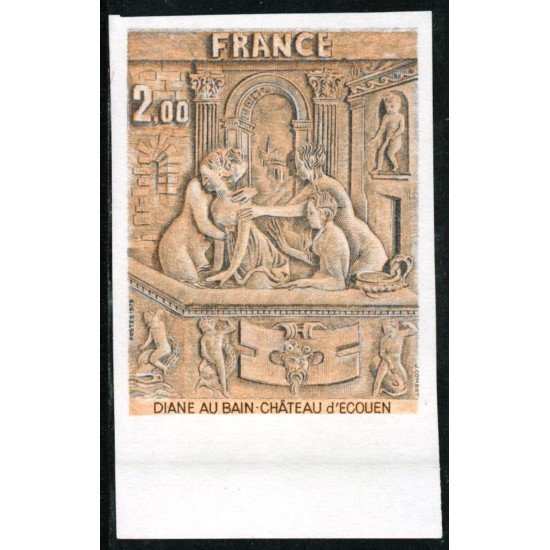 PI1 France Francia Nº 2053 Sin dentar 1979 MNH PI1 France Francia Nº 2053 Sin dentar 1979 MNH