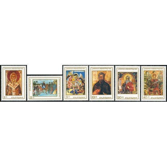 REL Bulgaria Bulgary Nº 1635/40 MNH REL Bulgaria Bulgary Nº 1635/40 MNH