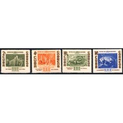PI2/FL2/TRA1 Cuba 450/53 1957 Retiro de comunicaciones En beneficio del Fondo de Pensiones para empleados de PTT MNH PI2/FL2/TRA1 Cuba 450/53 1957 Retiro de comunicaciones En beneficio del Fondo de Pensiones para empleados de PTT MNH