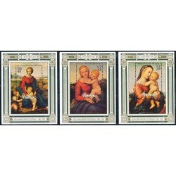 PI2 Penrhyn HB 50/52 Navidad 1983 MNH PI2 Penrhyn HB 50/52 Navidad 1983 MNH