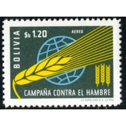 Bolivia A-230 1963 Campaña Mundial contra el Hambre MNH Bolivia A-230 1963 Campaña Mundial contra el Hambre MNH
