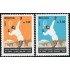 Bolivia A-277/78 1968 23º Campeonato sudamericano de Tenis MNH