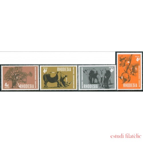 FL2/FAU3  Rhodesia del Sur Nº 158/61  MNH
