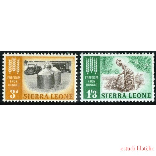 TRA1/FL3 Sierra Leona Sierra Leone Nº 226/27   MNH