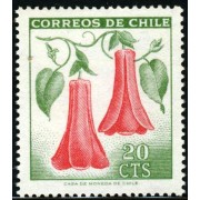 FL3 Chile 333 1969 Flor Nacional Flower MNH