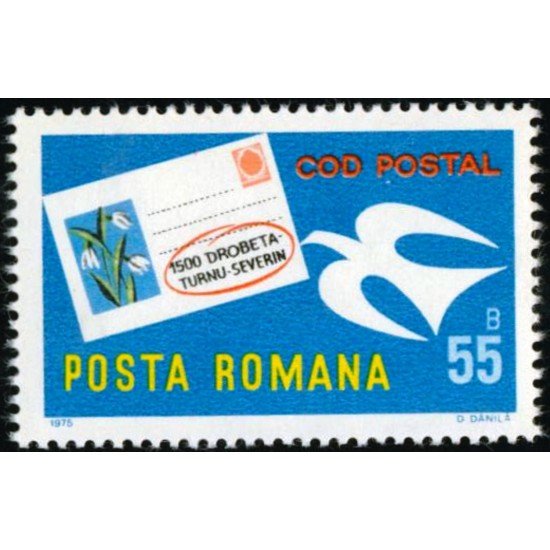 FAU2/VAR1 Rumanía Romania Nº 2893 1975 MNH FAU2/VAR1 Rumanía Romania Nº 2893 1975 MNH