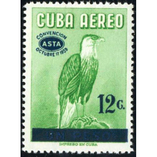 FL3 Cuba A- 198 1959 Asta Convención Octubre Pájaro Bird MNH FL3 Cuba A- 198 1959 Asta Convención Octubre Pájaro Bird MNH