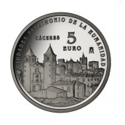 España Spain Euros conm. 2014 “I Serie Ciudades Patr. de la Humanidad” Cáceres