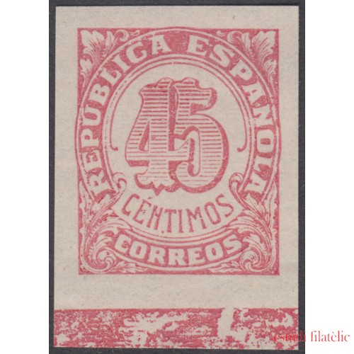 España Spain NE 29s 1938 No Emitidos No expendidos Cifras MNH
