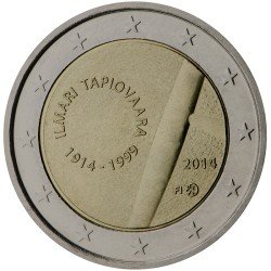 Finlandia 2014 2 € euros conmemorativos Cent de Ilmari Tapiovaara Finlandia 2014 2 € euros conmemorativos Cent de Ilmari Tapiovaara