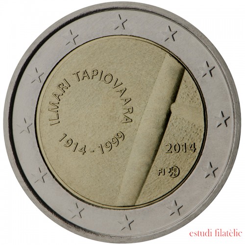 Finlandia 2014 2 € euros conmemorativos Cent de Ilmari Tapiovaara