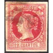 España Spain 53 1860 - 1861 Isabel II usado
