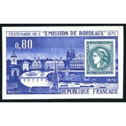 BA2 France Francia Nº 1659 sin dentar 1970 Centº 1ª emisión de Bordeaux Lujo BA2 France Francia Nº 1659 sin dentar 1970 Centº 1ª emisión de Bordeaux Lujo