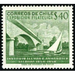 BA2 Chile 276 1958 Instituto Alemán C. Anwandter Valdivia MNH BA2 Chile 276 1958 Instituto Alemán C. Anwandter Valdivia MNH
