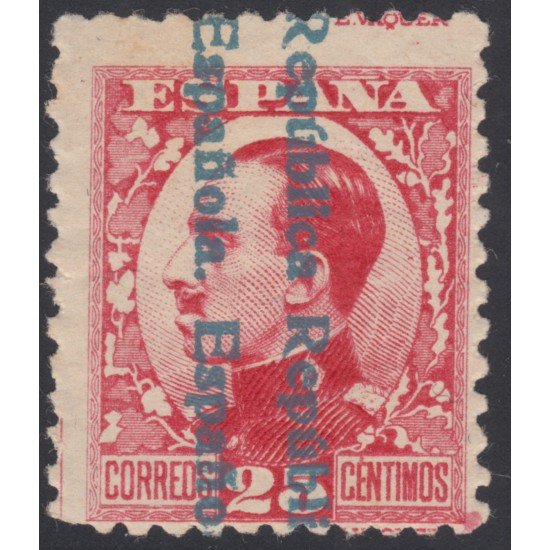 España Spain Variedad 598hi 1931 Sobrecarga Invertida España Spain Variedad 598hi 1931 Sobrecarga Invertida