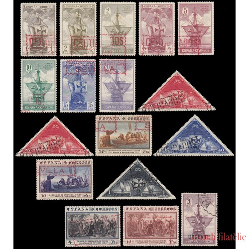España Spain 531/46 1930 Descubrimiento de America Colon Columbus Usados