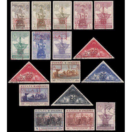 España Spain 531/46 1930 Descubrimiento de America Colon Columbus Usados España Spain 531/46 1930 Descubrimiento de America Colon Columbus Usados