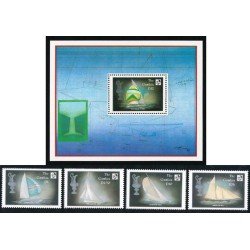 BA1 Gambia 636/39 + HB 34  MNH