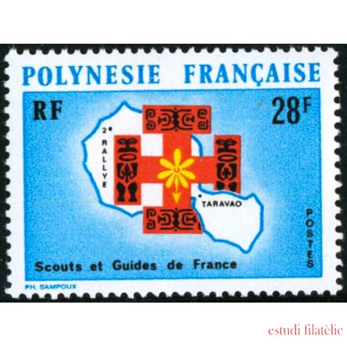 SCO Polinesia Francesa  French Polynesia  Nº 91   MNH