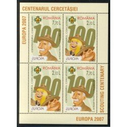 SCO Rumanía Romania HB 330 2007 MNH SCO Rumanía Romania HB 330 2007 MNH