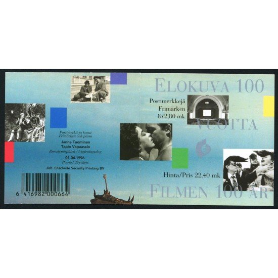 CIN Finlandia Finland Nº 1304 Carnet 1995 MNH CIN Finlandia Finland Nº 1304 Carnet 1995 MNH