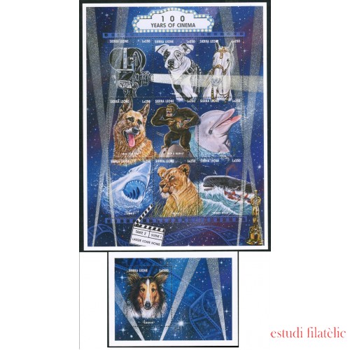 CIN Sierra Leona Sierra Leone Nº 2091/95 + HB 205   MNH