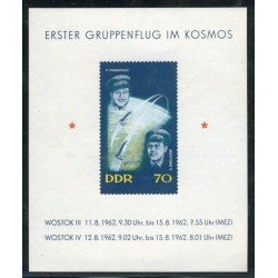 AST Alemania Oriental Germany DDR HB 11 1962 Primer vuelo espacial MNH AST Alemania Oriental Germany DDR HB 11 1962 Primer vuelo espacial MNH