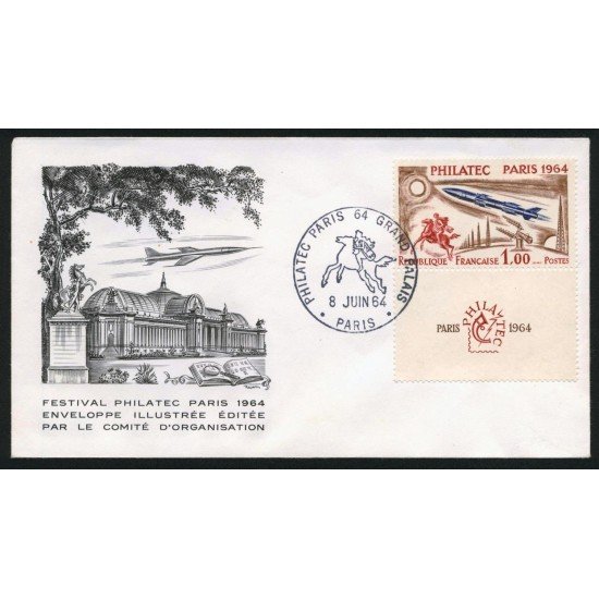 France Francia Nº 1422 1964 PHILATEC SPD France Francia Nº 1422 1964 PHILATEC SPD