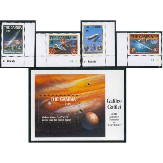 AST Gambia 754/57 + HB 58 MNH AST Gambia 754/57 + HB 58 MNH