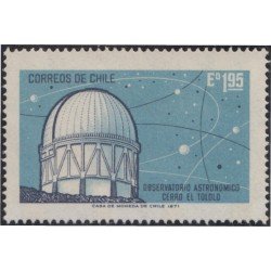 Chile 374 1971 Observatorio Cerro el Tololo MNH Chile 374 1971 Observatorio Cerro el Tololo MNH