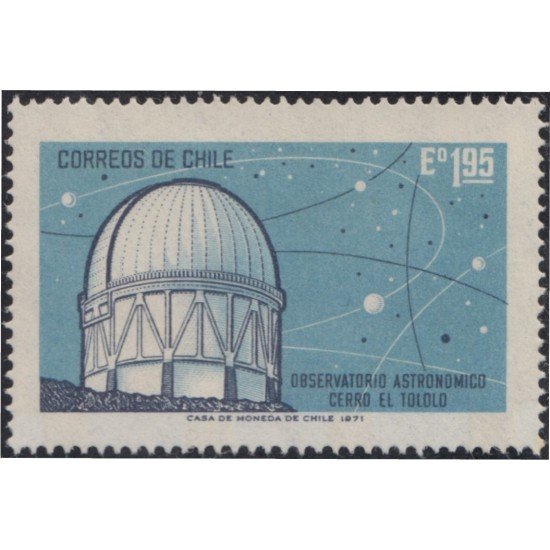 Chile 374 1971 Observatorio Cerro el Tololo MNH Chile 374 1971 Observatorio Cerro el Tololo MNH