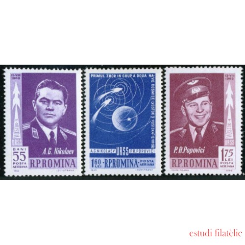 AST Rumanía Romania A 157/59  1962   MNH