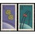 Polonia Poland 1209/10 1962  Primer vuelo espacial en grupo MNH
