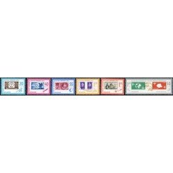 AST/FAU5 Rumanía Romania Aéreo 178/83 1963 MNH AST/FAU5 Rumanía Romania Aéreo 178/83 1963 MNH