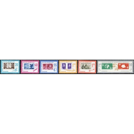 AST/FAU5 Rumanía Romania Aéreo 178/83 1963 MNH AST/FAU5 Rumanía Romania Aéreo 178/83 1963 MNH