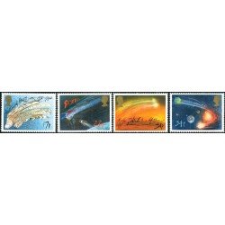 AST Gran Bretaña 1214/17 1986 Retorno del cometa Halley MNH AST Gran Bretaña 1214/17 1986 Retorno del cometa Halley MNH