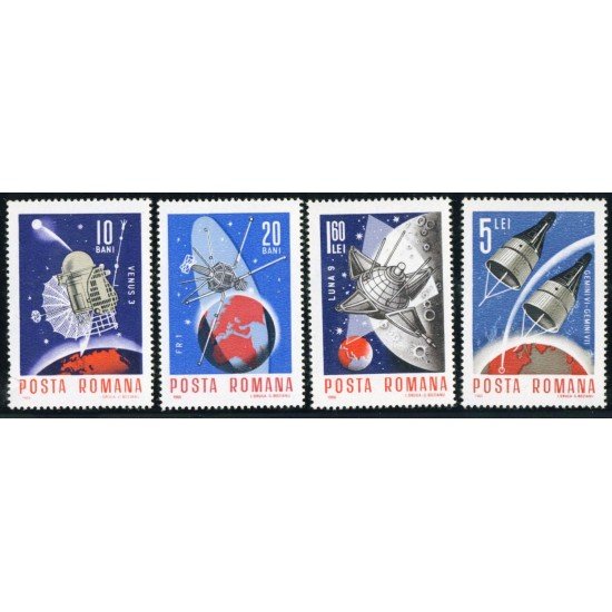 AST Rumanía Romania Nº 2206/09 1966 MNH AST Rumanía Romania Nº 2206/09 1966 MNH