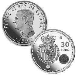 España Spain 2014 30 Euros 30€ S. M. el Rey Felipe VI España Spain 2014 30 Euros 30€ S. M. el Rey Felipe VI