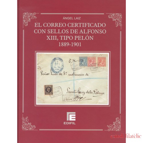 Catalogo Edifil Correo certificado - Alfonso XIII ( Pelón ) 1889 - 1901 Laiz